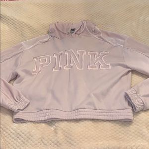 PINK cropped hoodie ✨